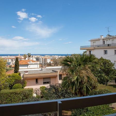 Vue Mer, Terrasse Et Parking Prive 昂蒂布 外观 照片